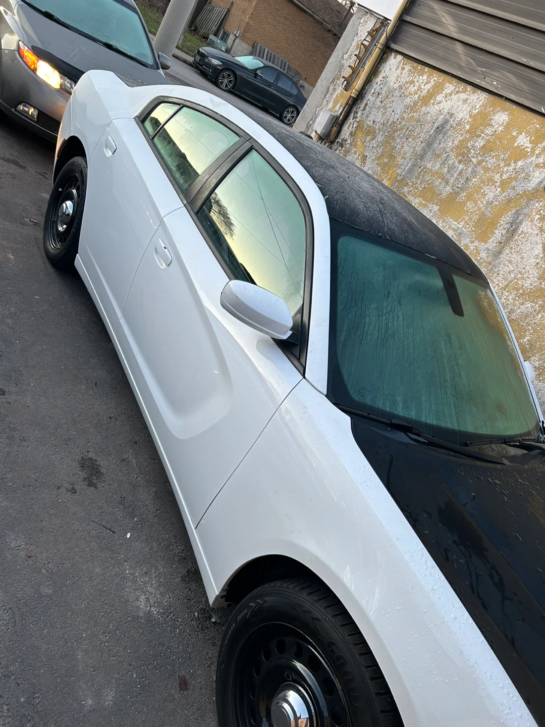 White Dodge Charger - photo 5