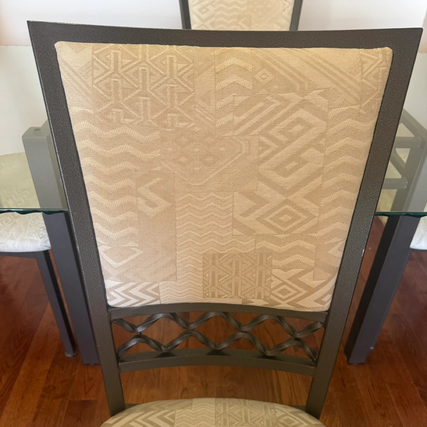 Glass Dining Table Set with 4 Chairs - photo 4