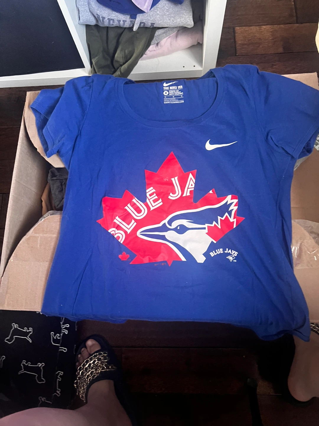 Nike Blue Jays T-Shirt - Blue, Size M
