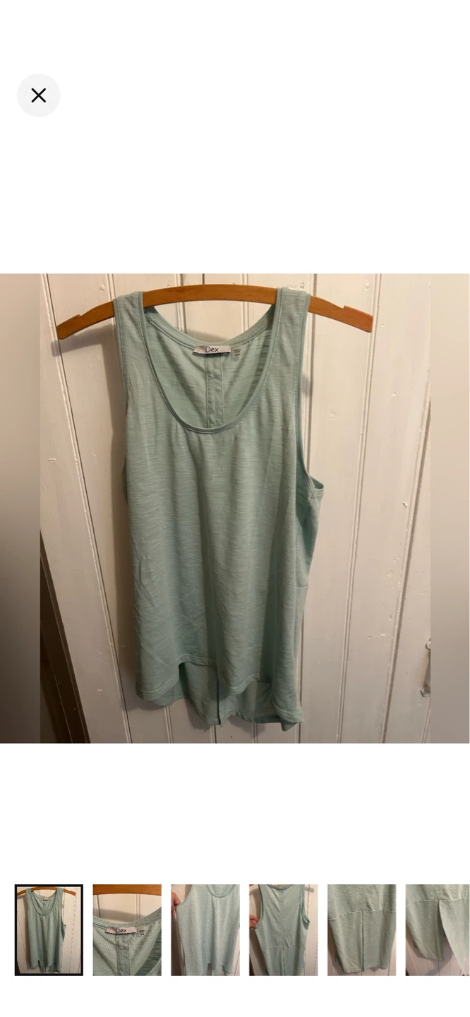 Dex Sleeveless Tank Top - Size S/P