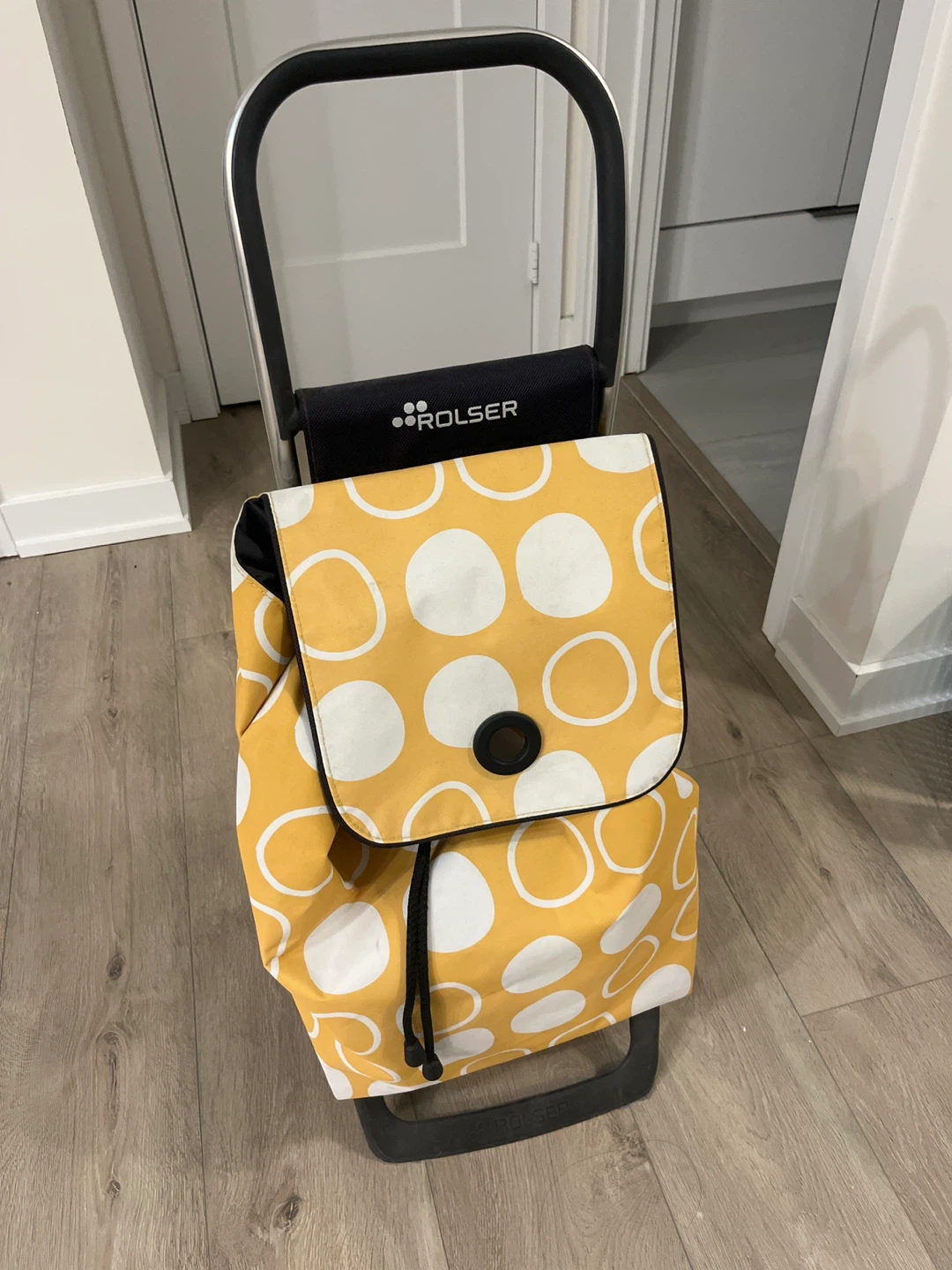 Rolser Shopping Trolley - Yellow Polka Dot - photo 2