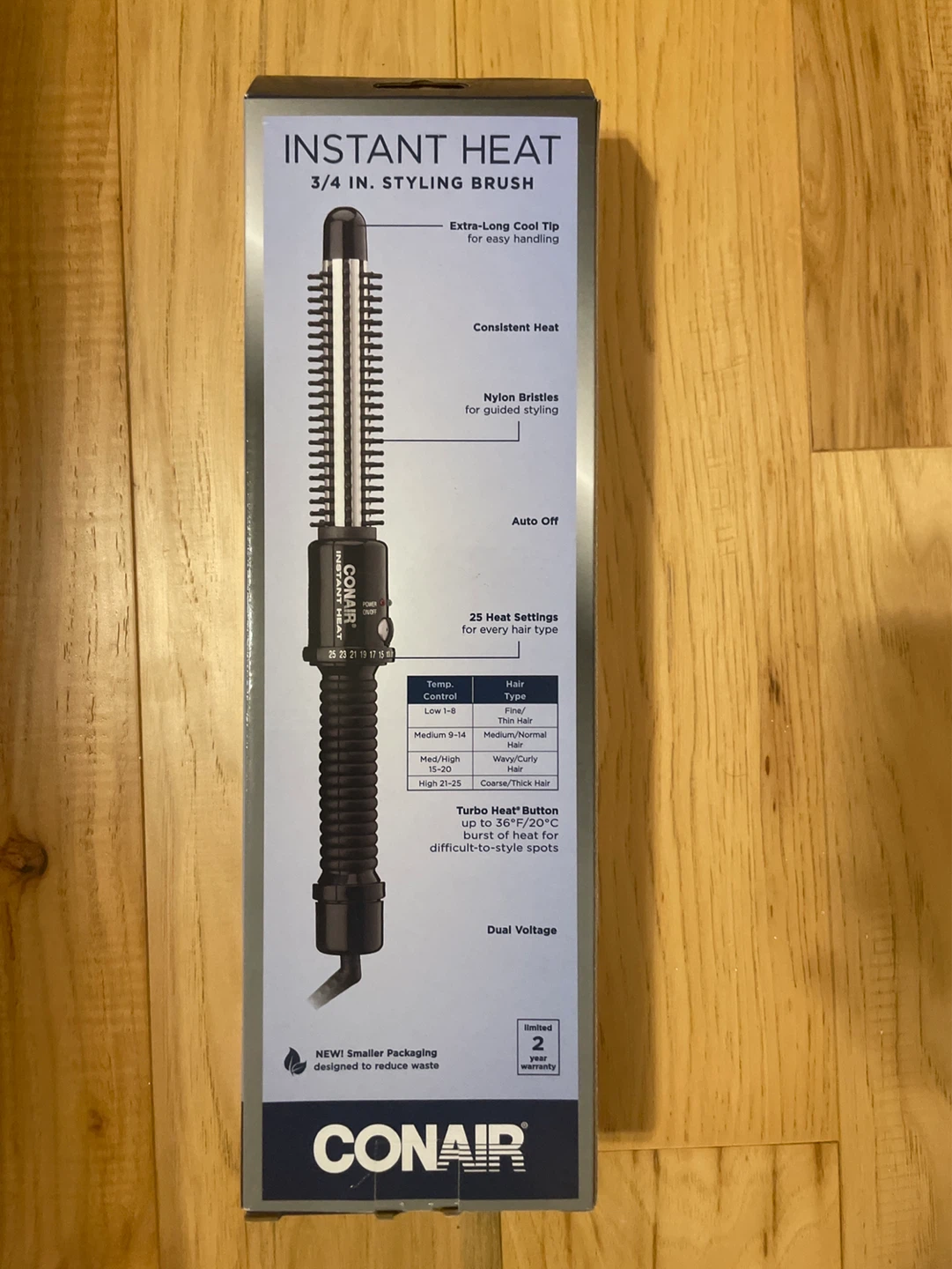 Conair Instant Heat 3/4 Inch Styling Brush