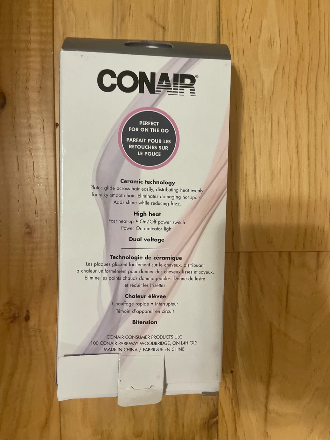 Conair Mini Straightener - 1/2 inch plates - photo 2