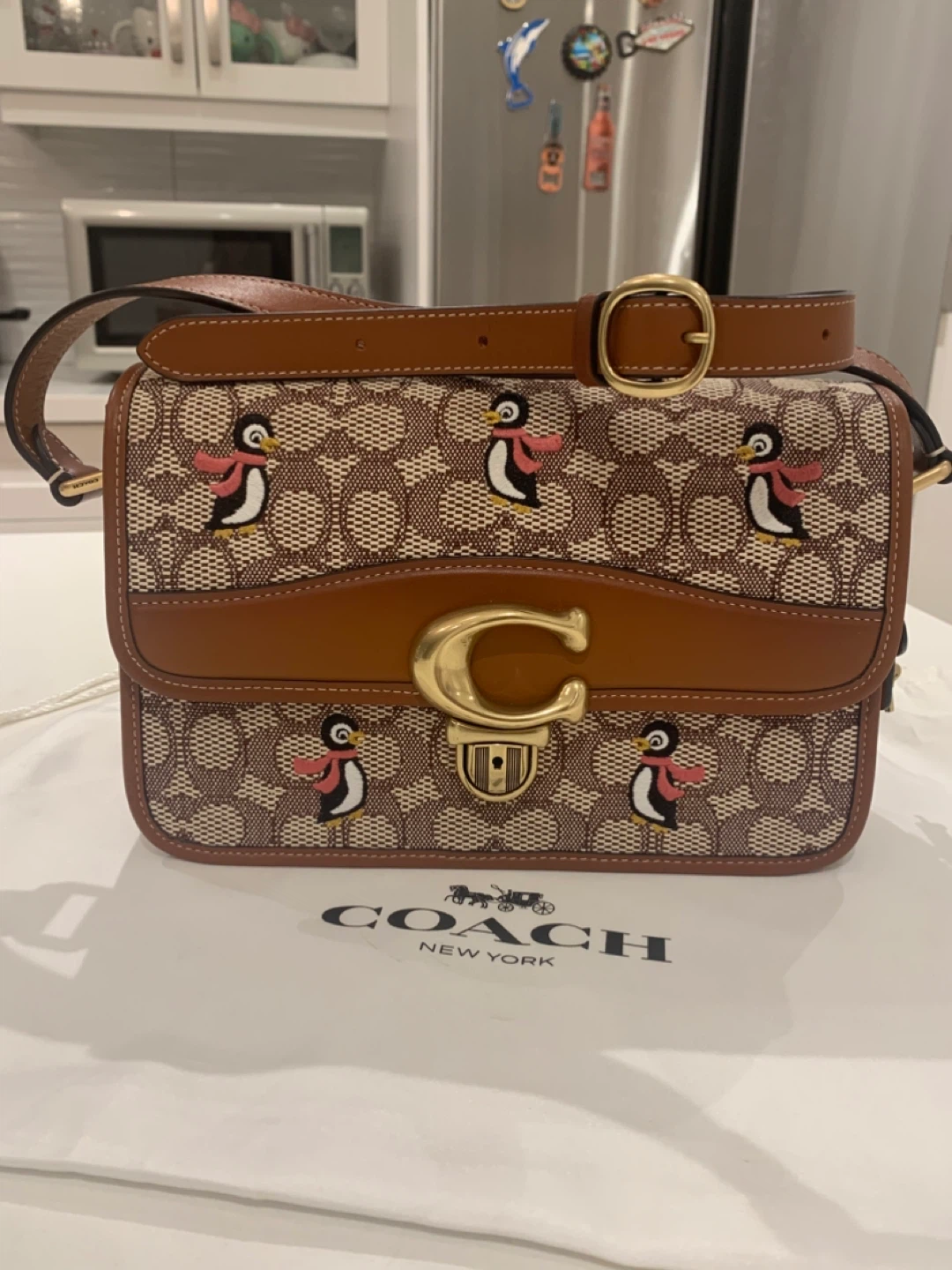 🐧 New Coach Signature Penguin Studio Crossbody Bag 🐧 - photo 2