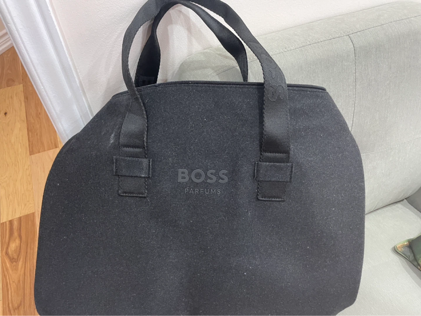 BOSS Parfums Black Duffle Bag