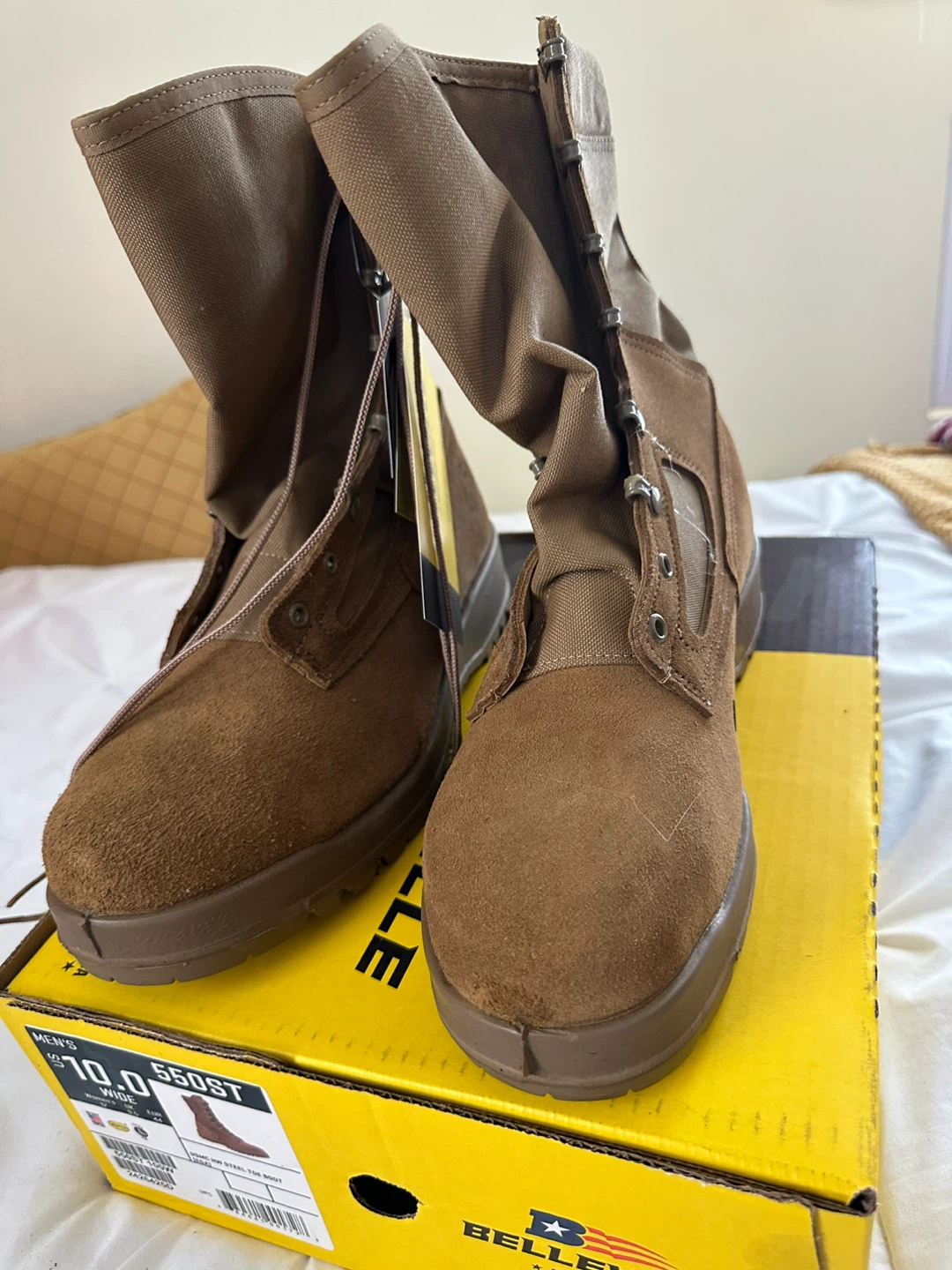 Belleville Men's 10.0 Wide 550ST USMC NW Steel Toe Boot - photo 2