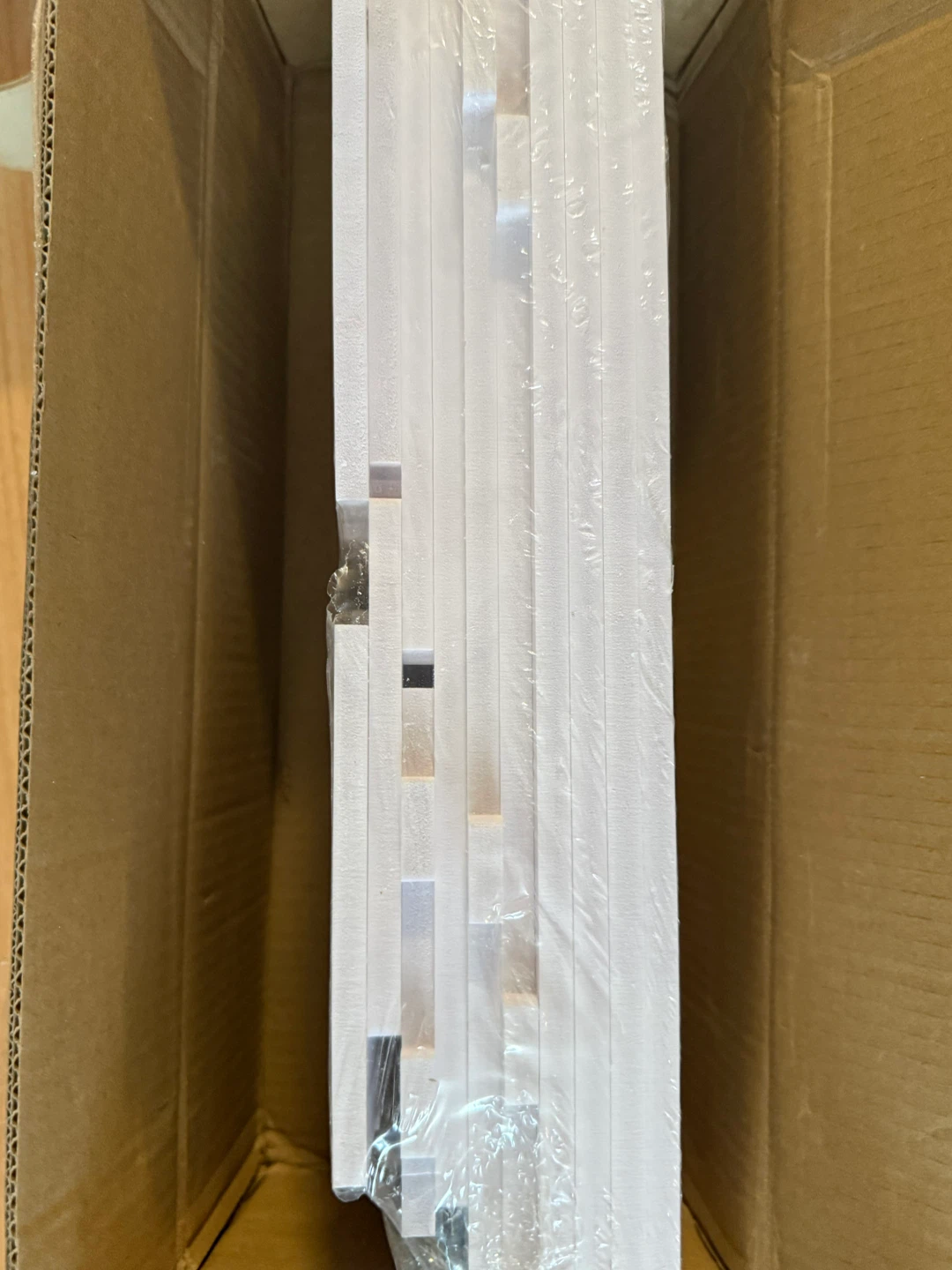 Factory Sealed White Narrow Storage Cabinet with Door - photo 5