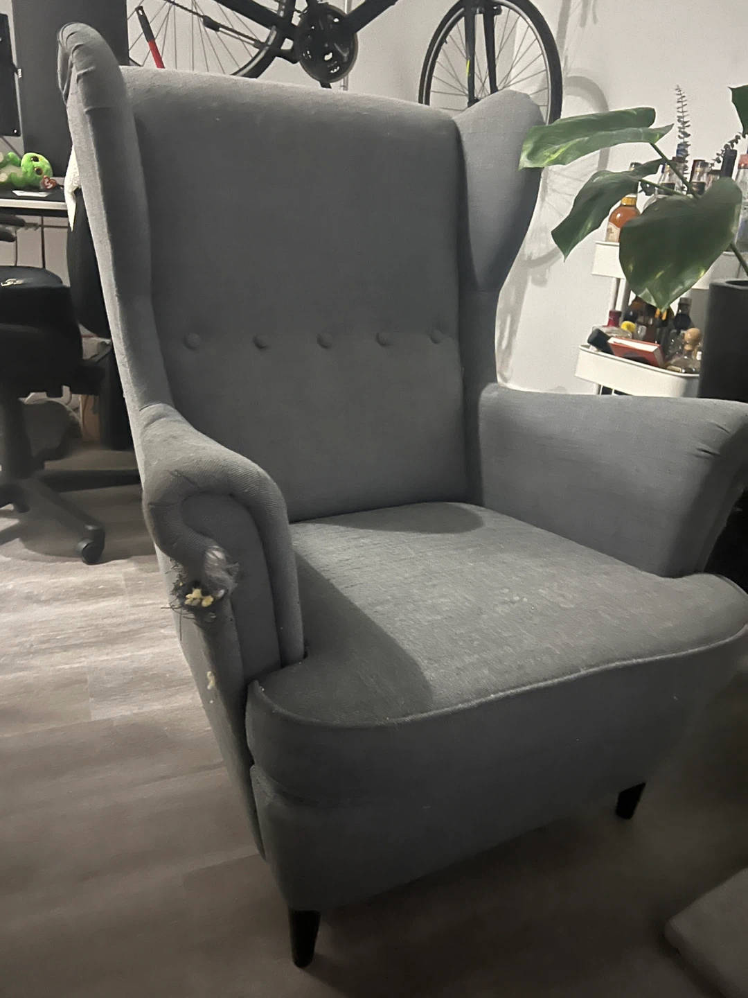 IKEA Strandmon wingback chair