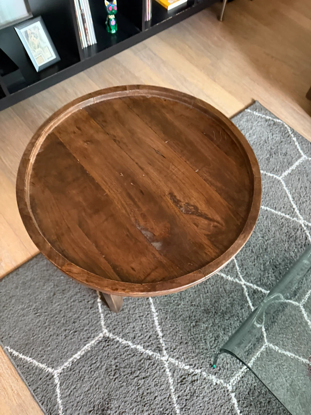 Wooden Tray Table - photo 2