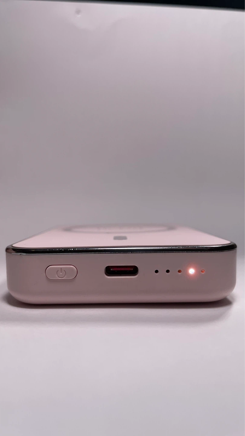 Pink Magnetic Wireless Power Bank - photo 3