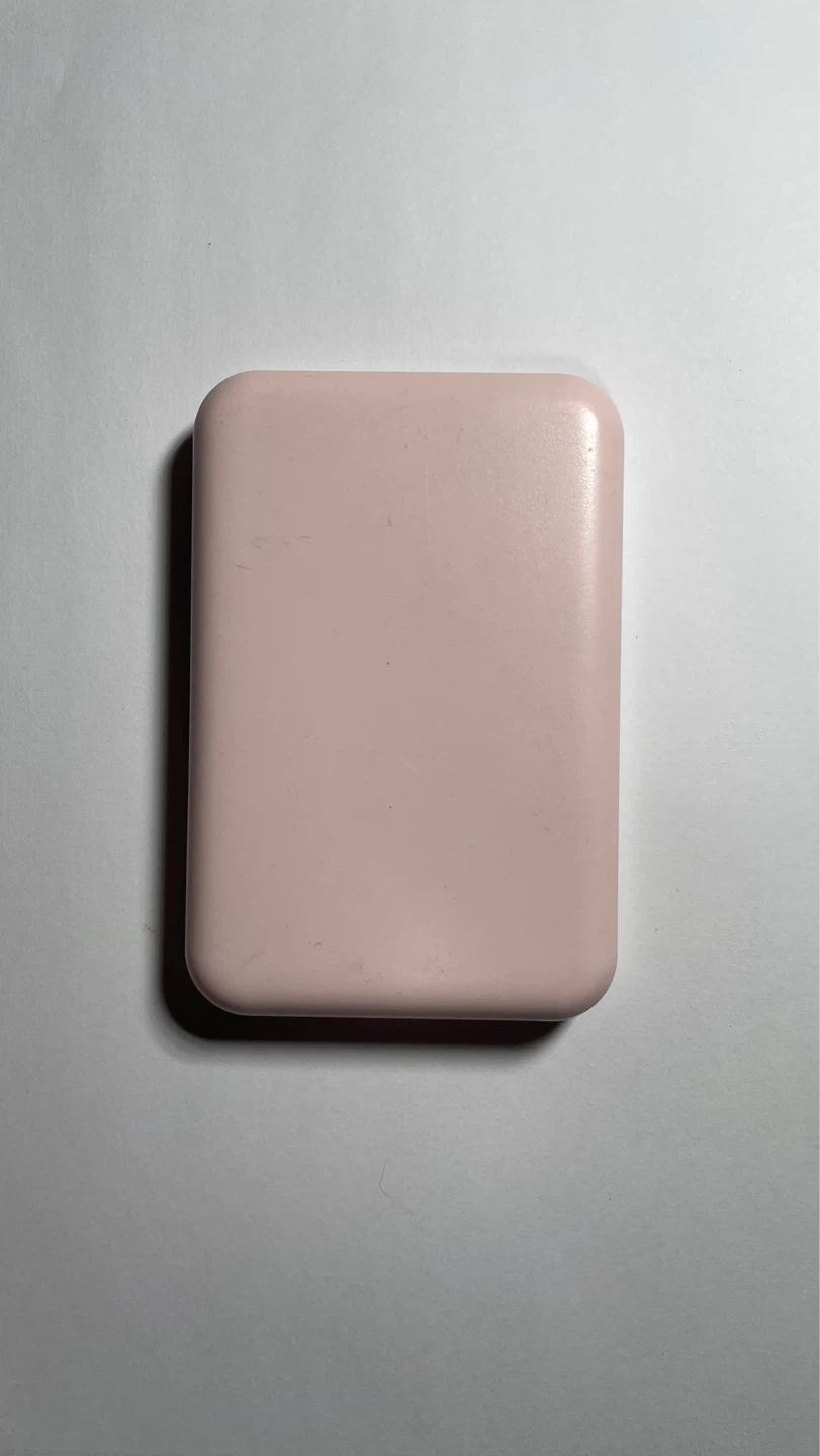 Pink Magnetic Wireless Power Bank - photo 2