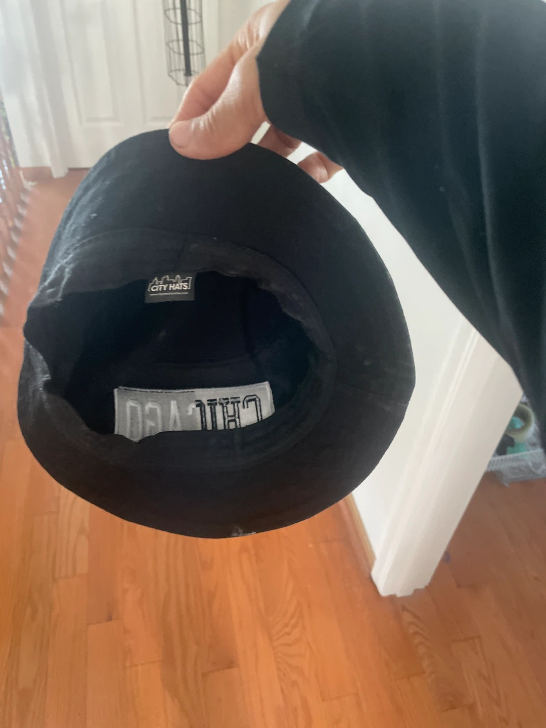 Black Chicago Bucket Hat - photo 2