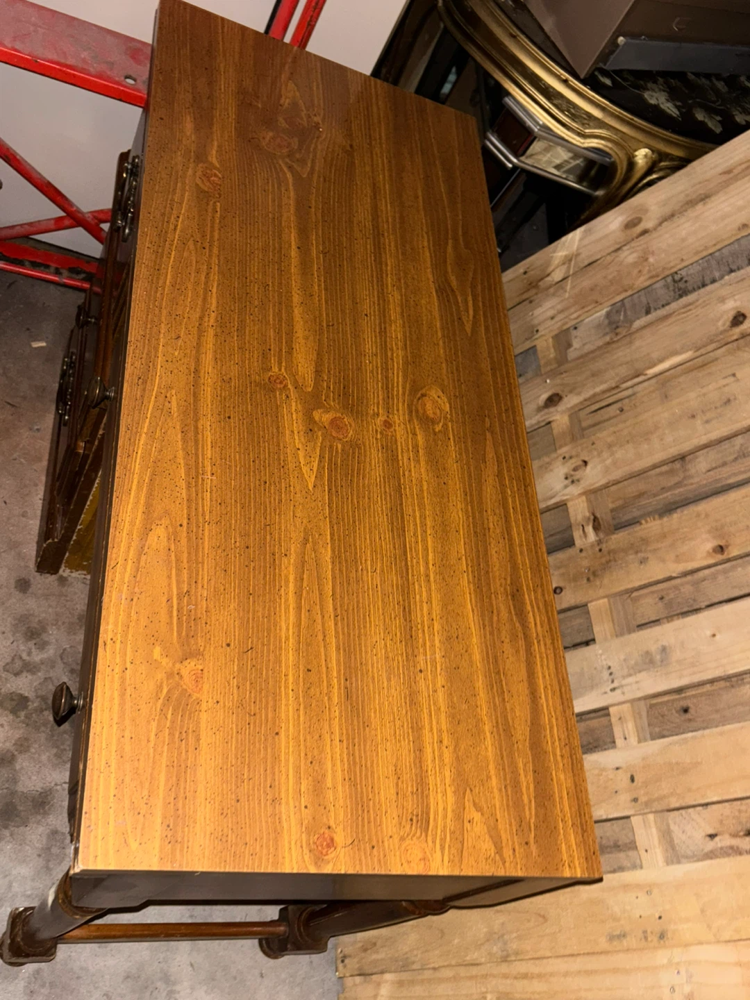Wooden Desk with Drawer Liners - photo 2