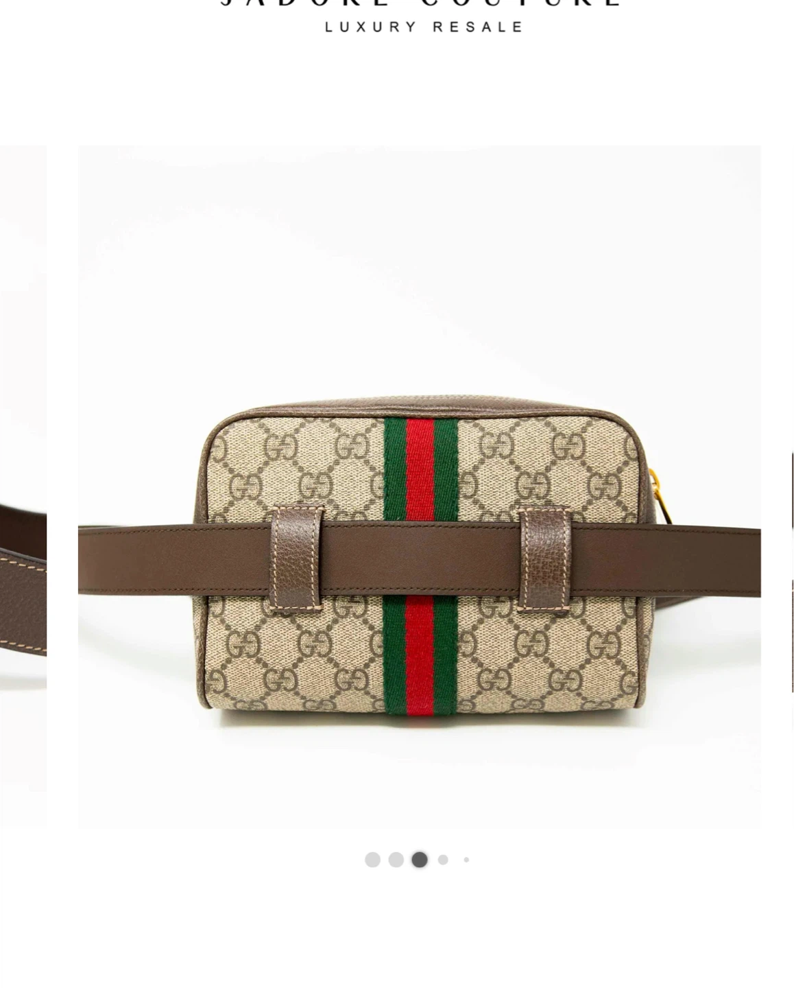 Gucci GG Supreme Monogram Belt Bag with Strap - photo 2