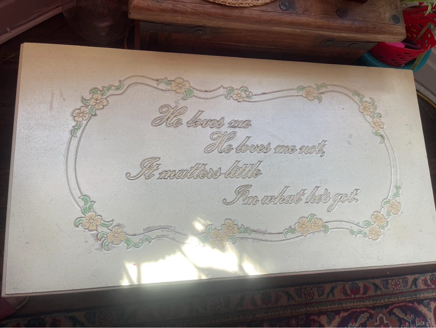 Vintage Decorative Storage Chest - photo 3