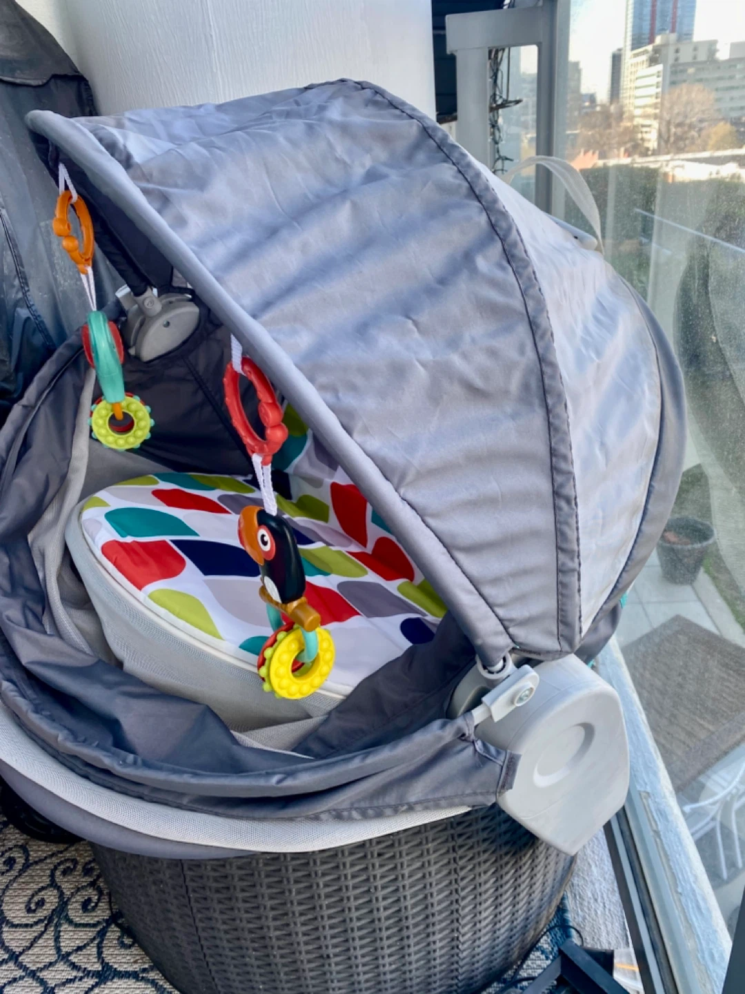 Fisher-Price Baby Bouncer Seat with Toys - photo 2