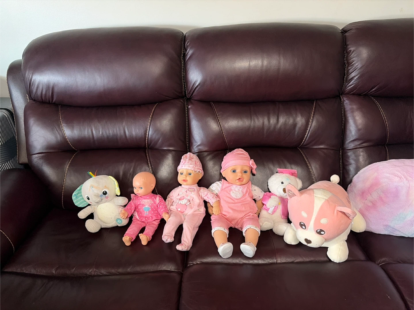 Assorted Stuffed Animals and Dolls