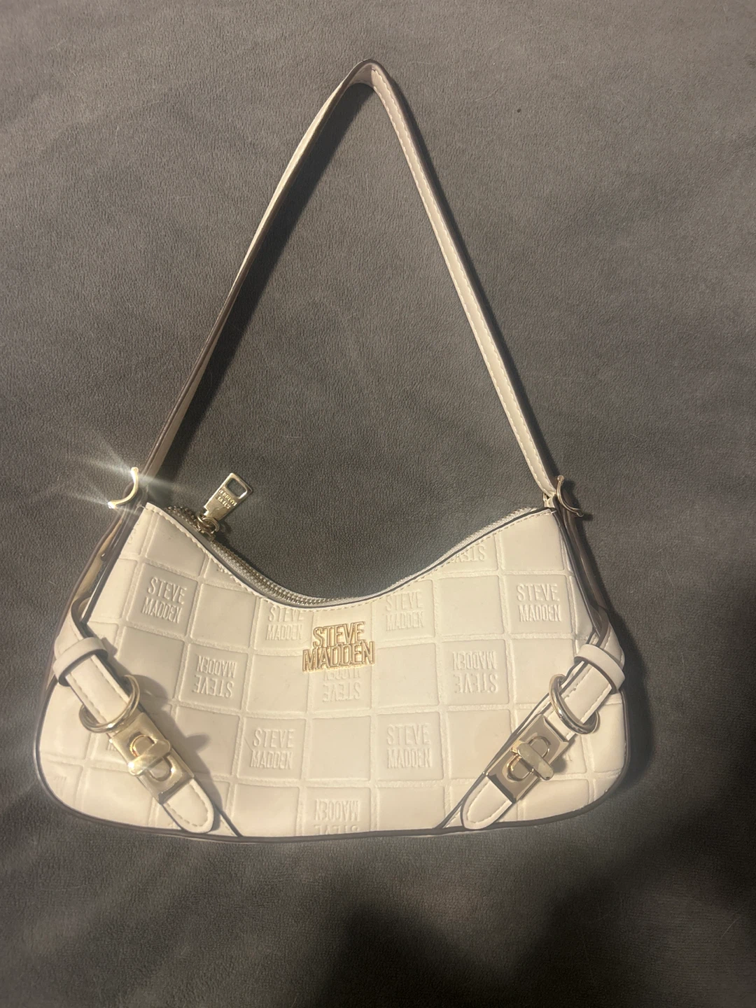 Steve Madden White shoulder Bag