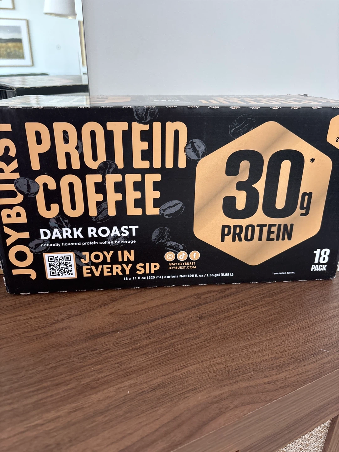 Joybölst Protein Coffee Dark Roast 11 oz - photo 2