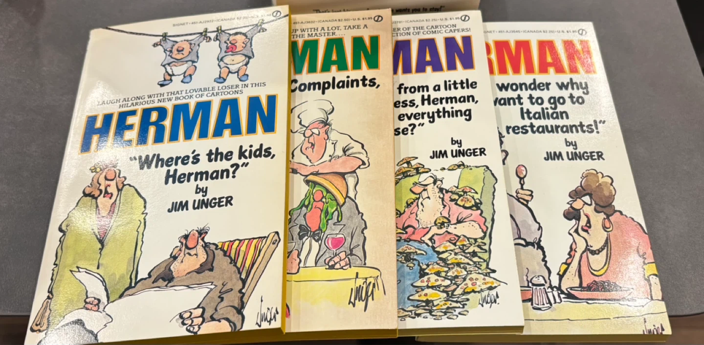 Herman Comic Book Collection by Jim Unger - photo 5