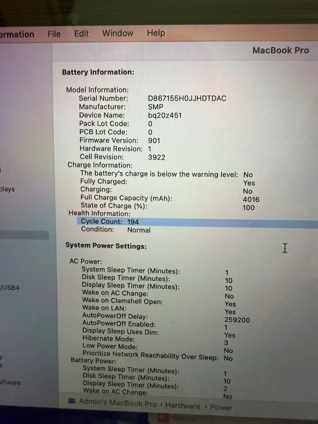 Apple MacBook Pro 13-inch 2020 16GB RAM 512GB SSD Intel Core i7 - photo 4
