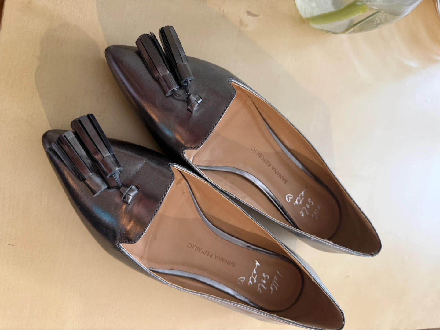 Banana Republic Women's Metallic Tassel Loafers