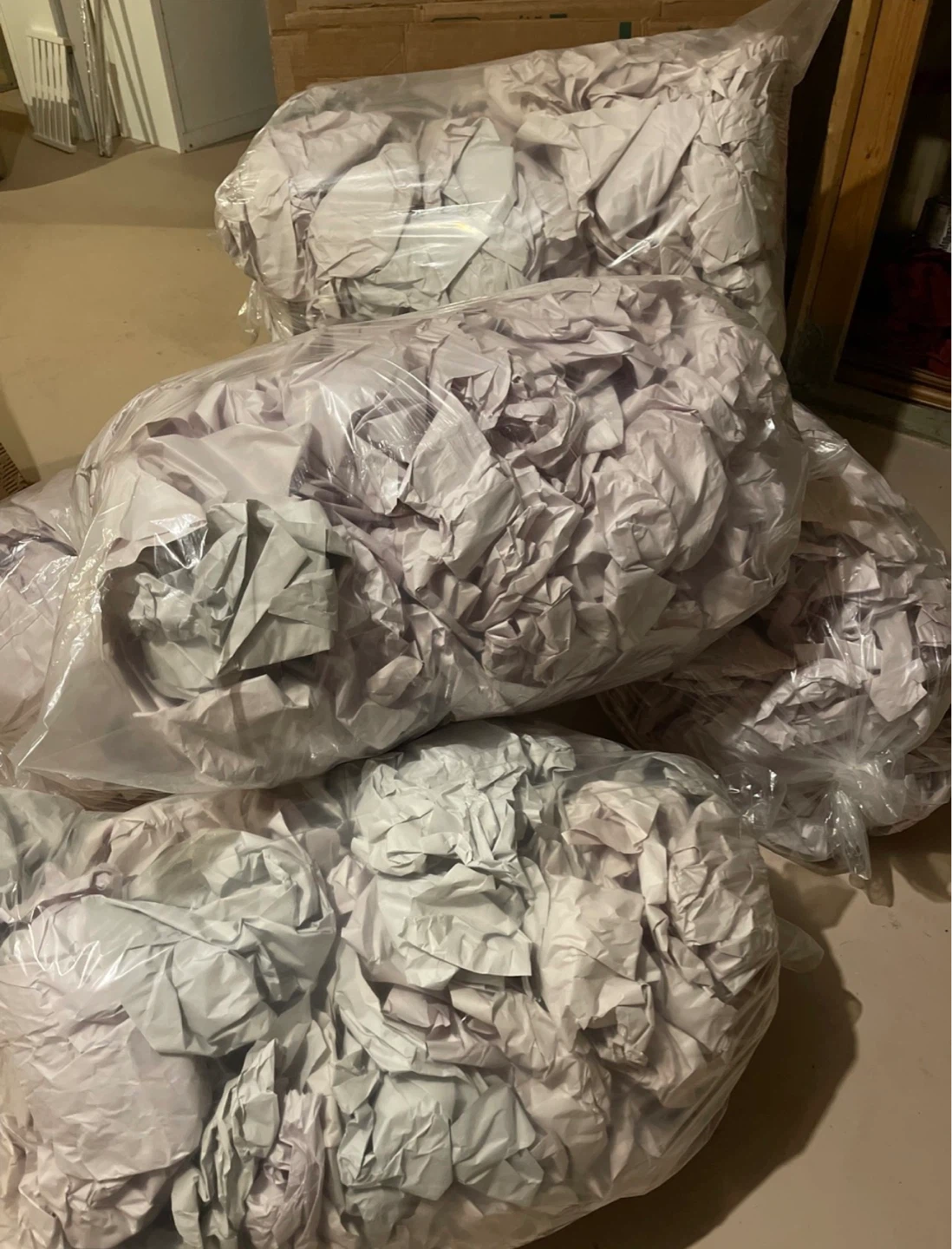 Large Bags of Non-Marking Moving Paper (three bags available)