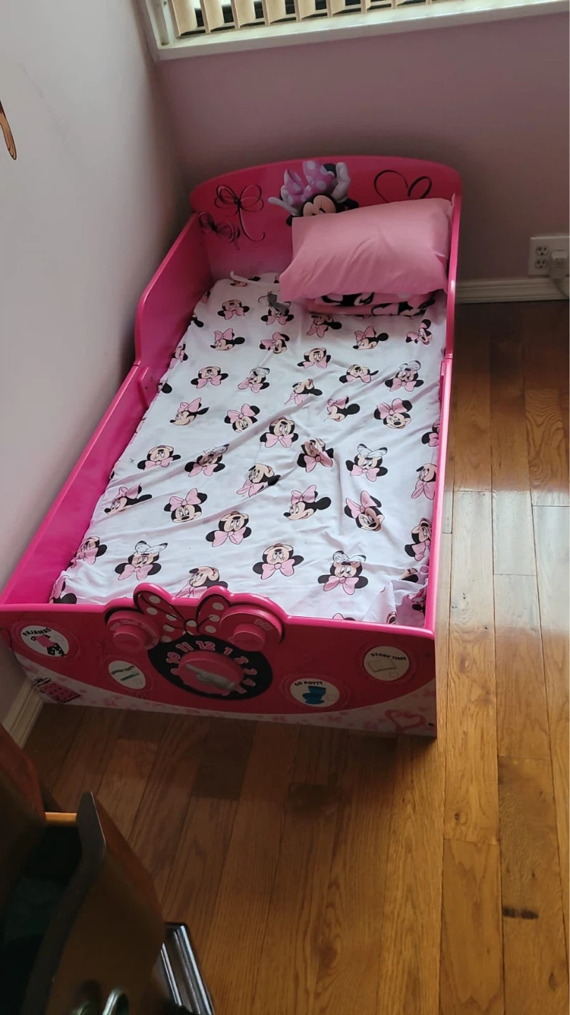 Disney Minnie Mouse Toddler Bed - Pink - photo 2