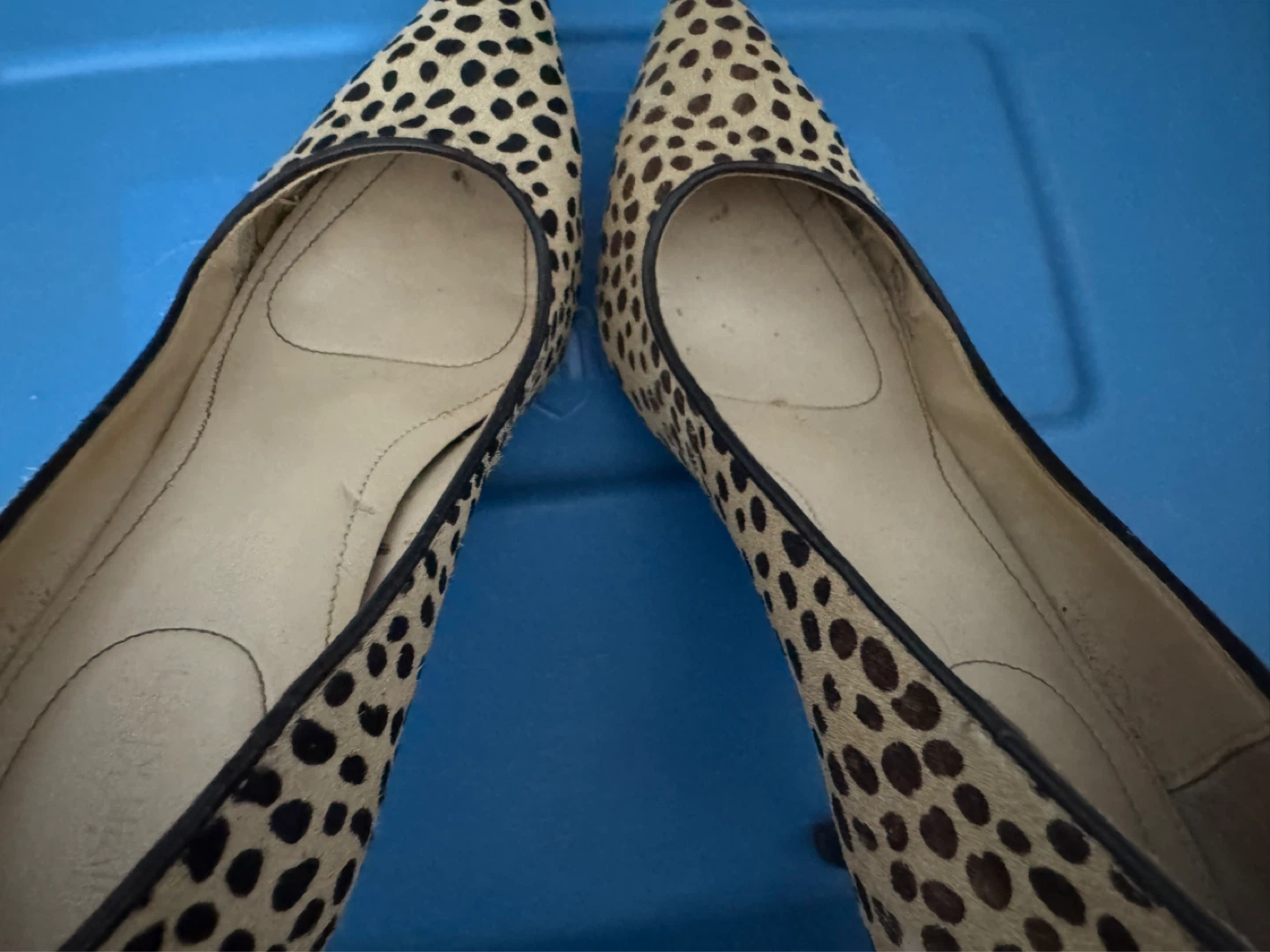 Calvin Klein Dalmation Print Calf Hair Heels - photo 3