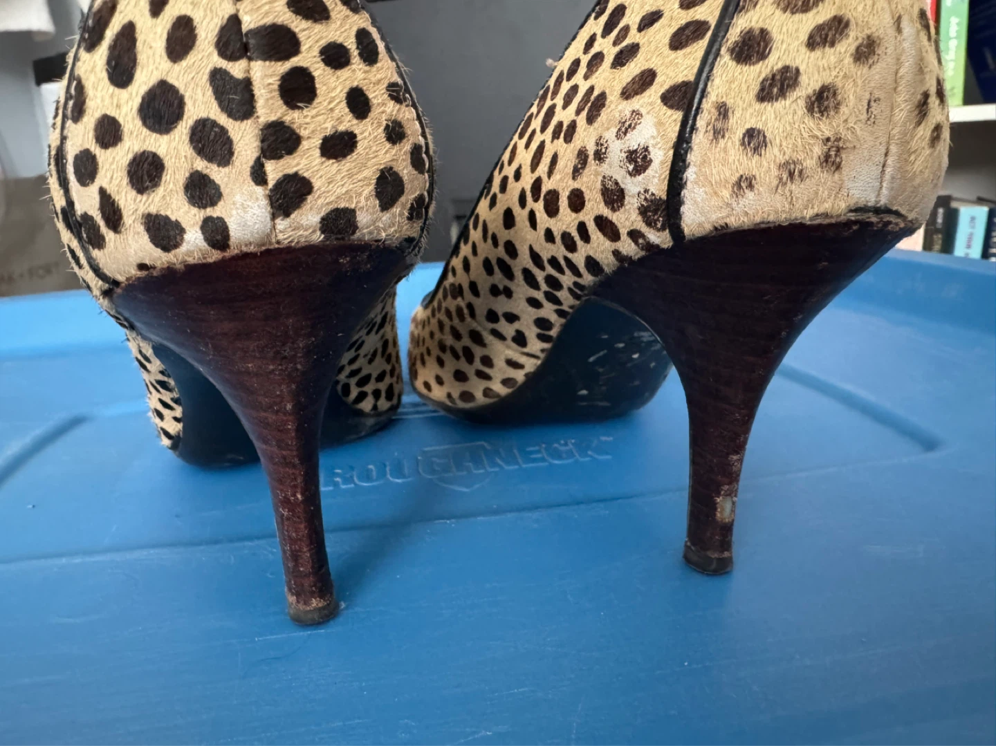 Calvin Klein Dalmation Print Calf Hair Heels - photo 2