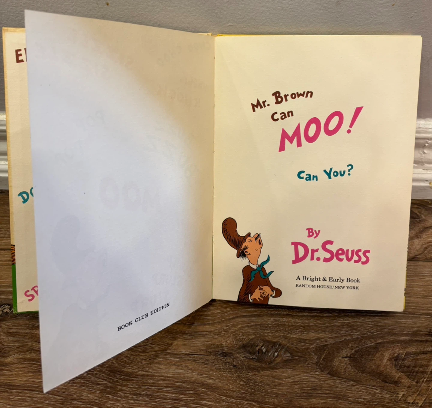 Dr. Seuss Mr. Brown Can Moo! Can You? Bright and Early Book - photo 2