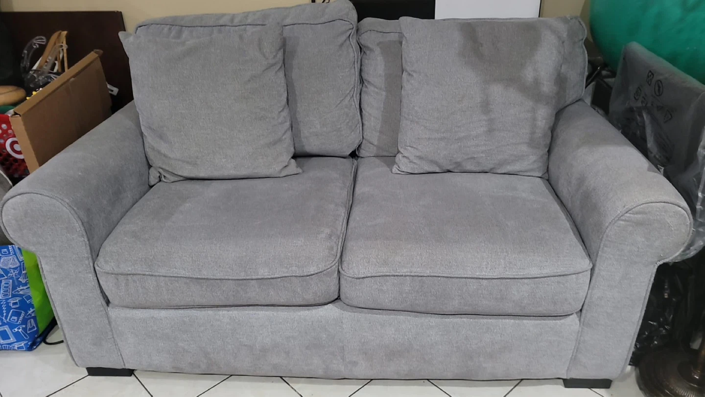 Gray Loveseat Sofa
