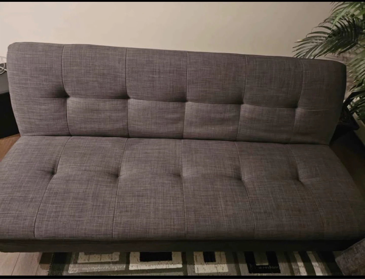 Grey Futon Sofa Bed
