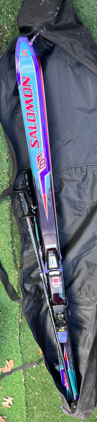 Salomon Skis with Bindings and Poles in Bag - photo 4
