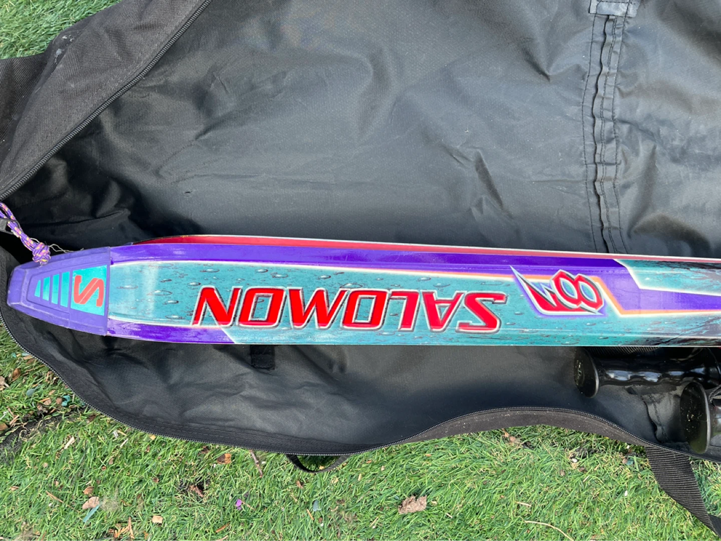 Salomon Skis with Bindings and Poles in Bag - photo 2