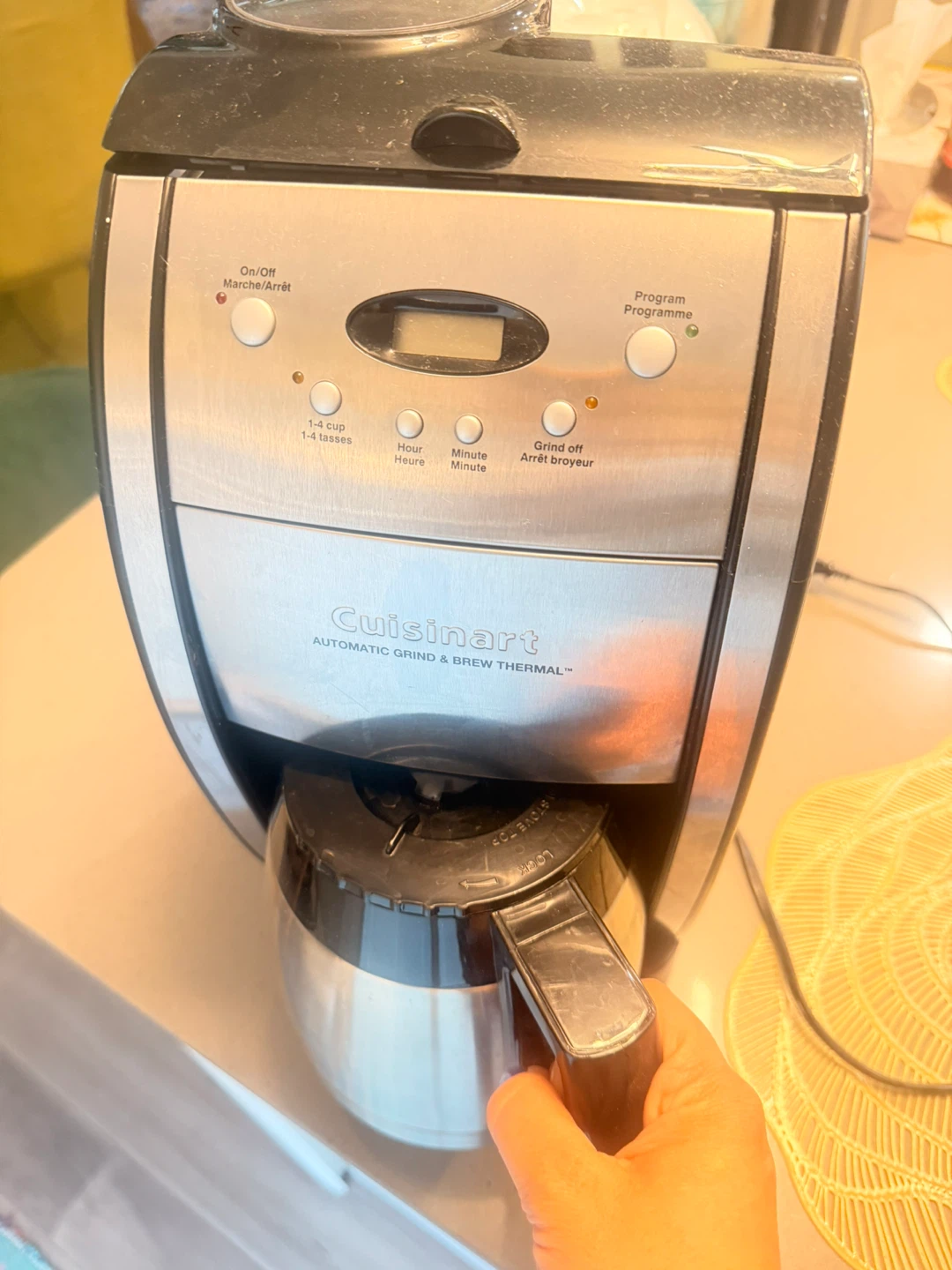 Cuisinart Automatic Grind & Brew Thermal Coffee Maker
