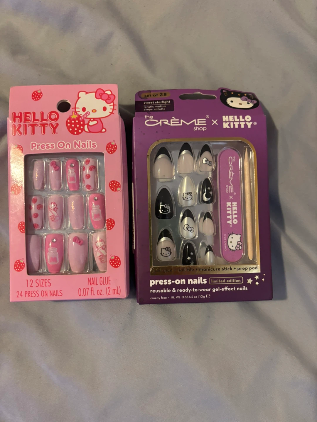 Hello Kitty Press On Nails Set