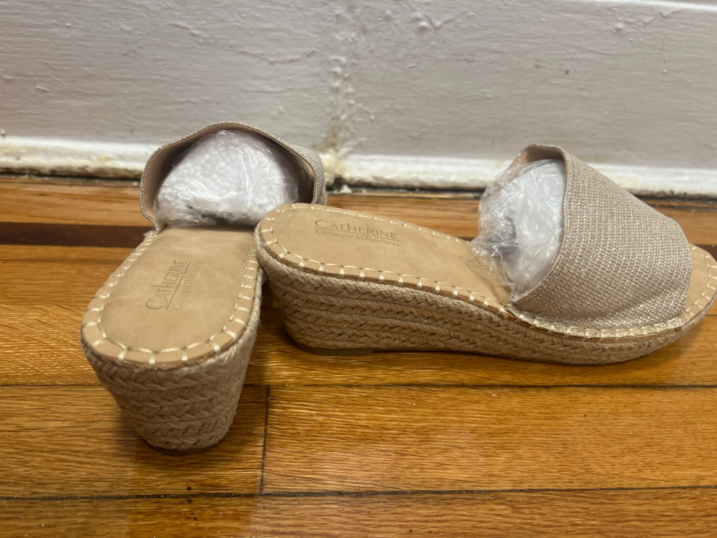 Catherine Malandrino Wedge Espadrille Sandals