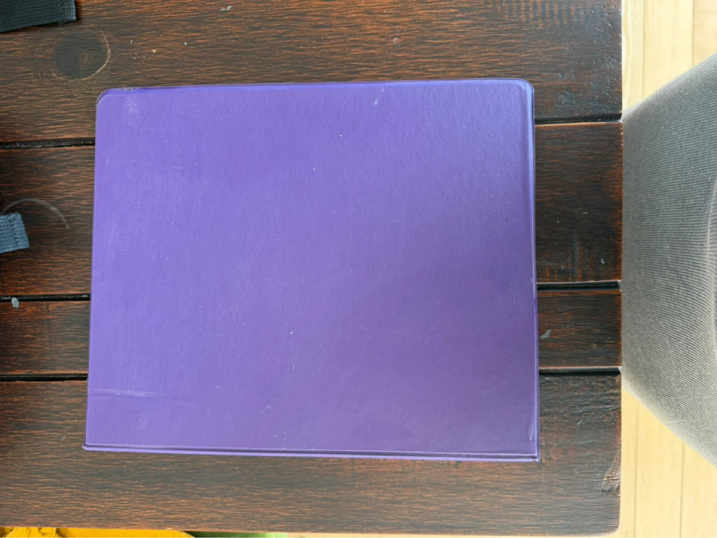 Purple 3-Ring Binder