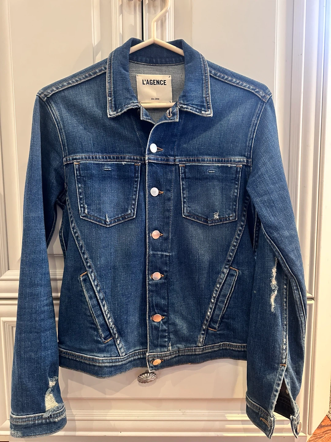 L'AGENCE Denim Jacket