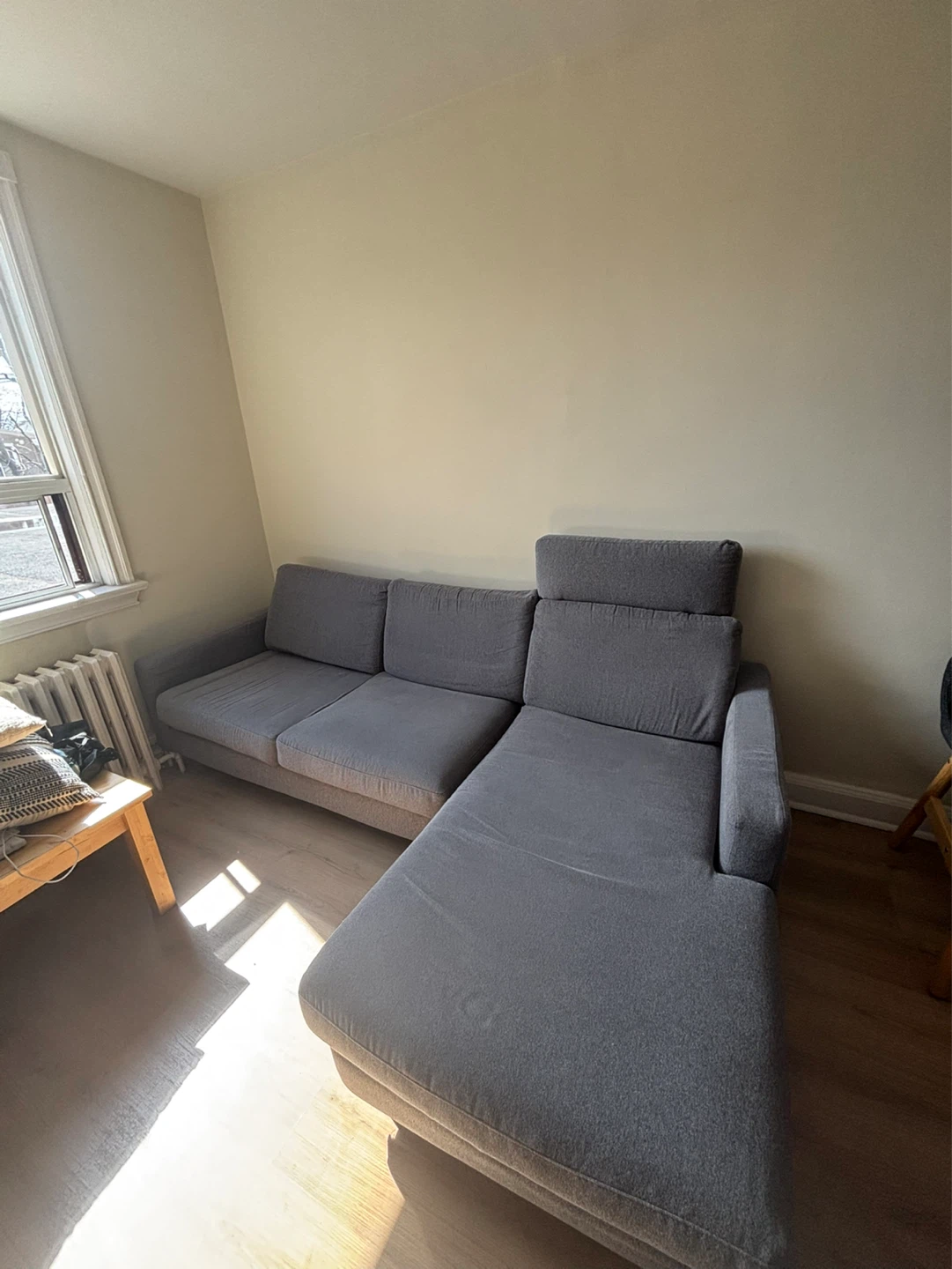 Grey Sectional Sofa- EQ3