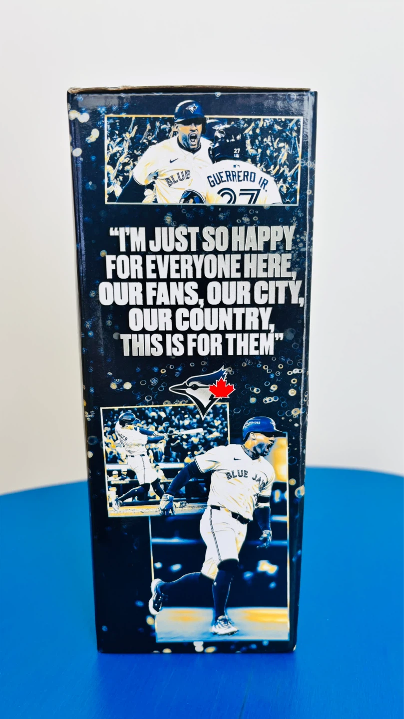 JUMPIN' GEORGE SPRINGER BOBBLEHEAD TORONTO BLUE JAYS - photo 4
