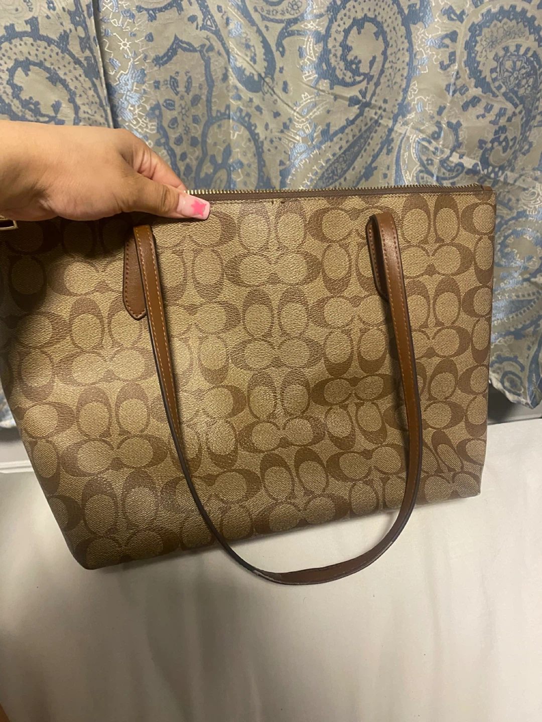 Coach Signature Tote Bag - photo 3