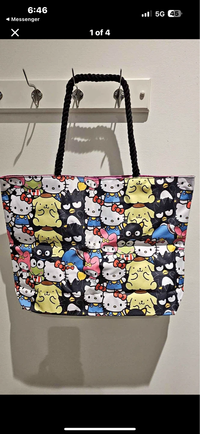 Sanrio Characters Tote Bag