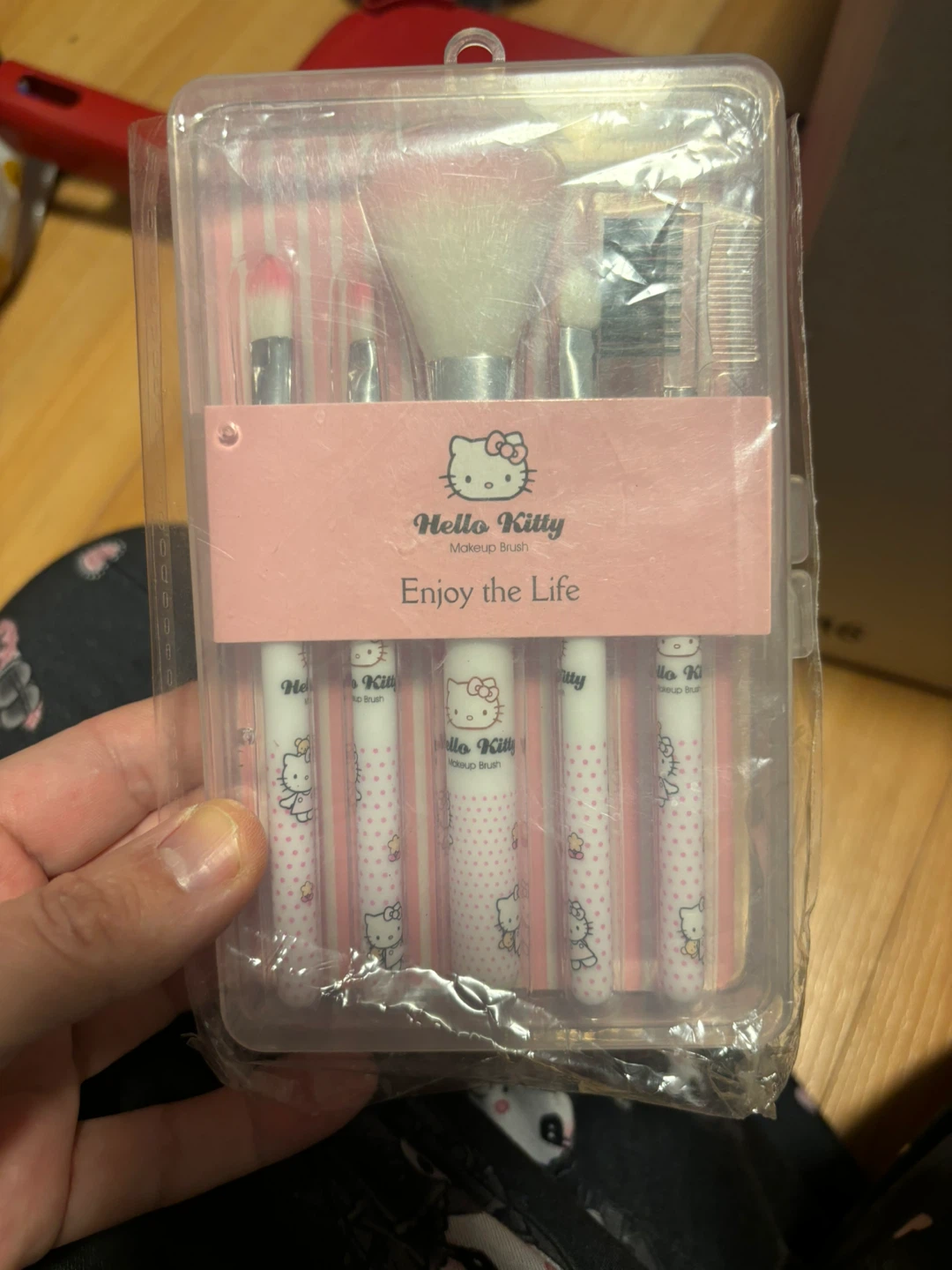 Hello Kitty Makeup Brush Set