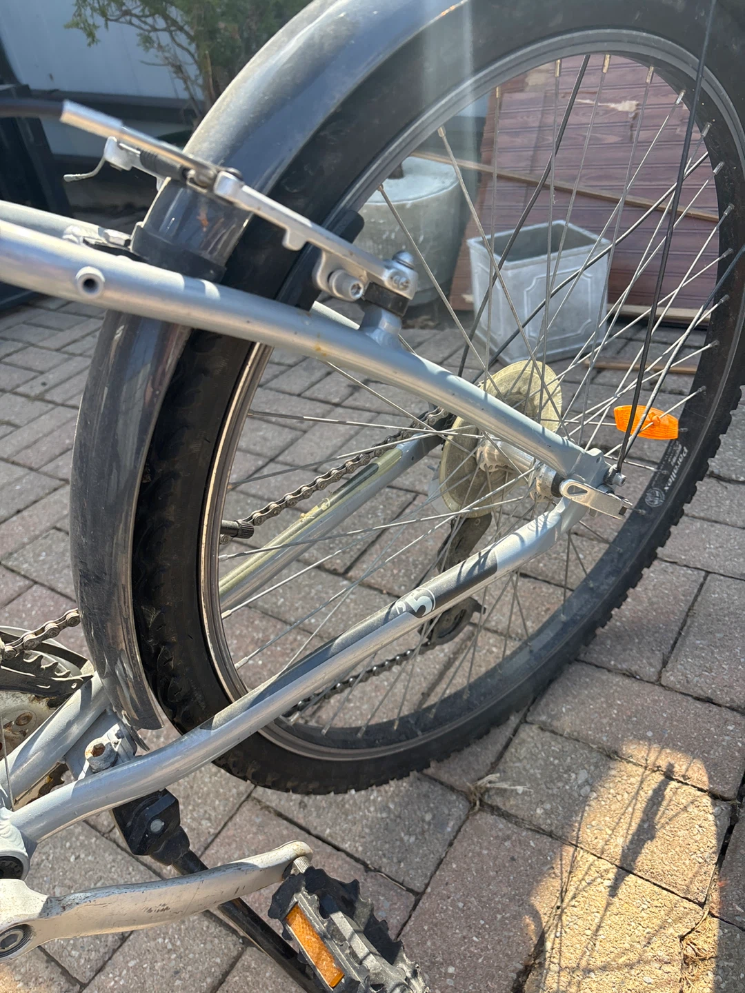 B'Twin Aluminium Hybrid Bike - photo 4