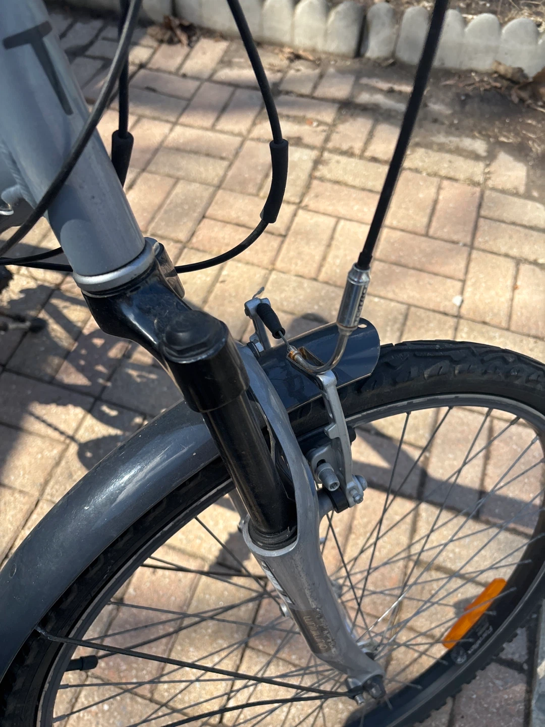 B'Twin Aluminium Hybrid Bike - photo 5