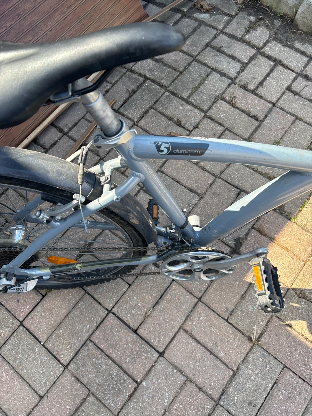 B'Twin Aluminium Hybrid Bike - photo 2
