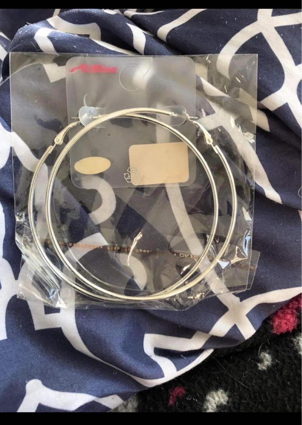 Silver Hoop Earrings