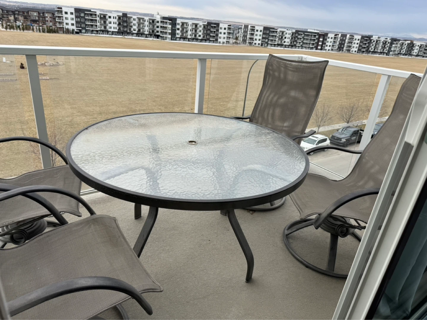 FREE!!! Glass Top Patio Dining Set